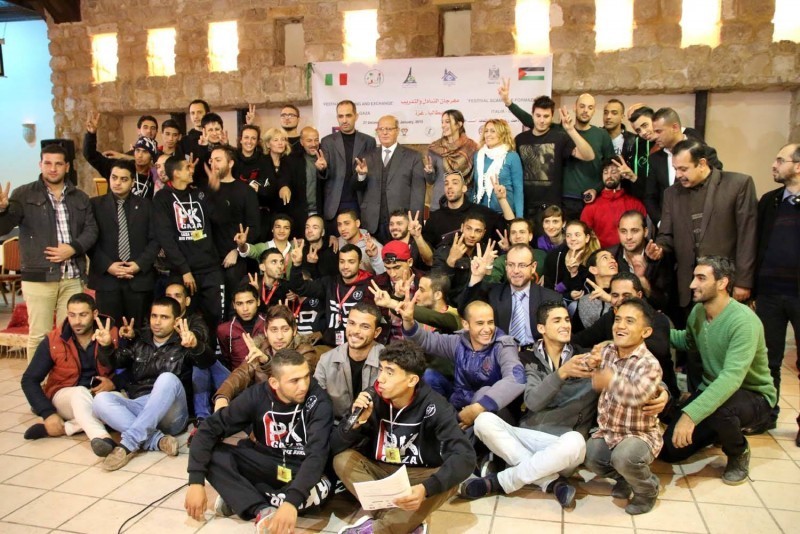 ening of Training and Exchange Festival (Italy-Gaza) 