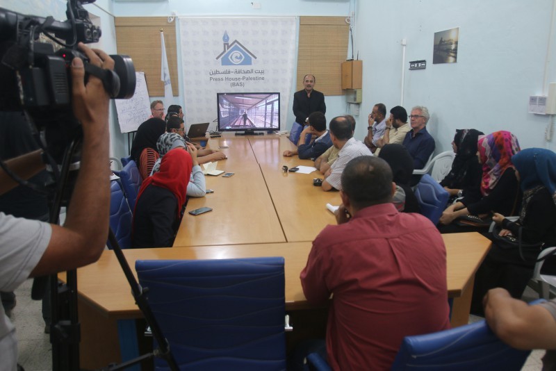 Press House – Palestine hosts screening a film titled Shivering in Gaza 