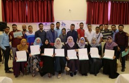 Press House Conclude a Training Course about the International  Humanitarian Law in Rafah