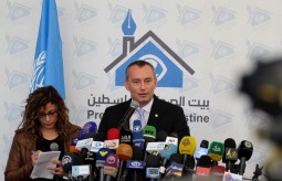 In Press House, Mladenov Calls Completion of Reconciliation and Forming A government Based on P.L.O 