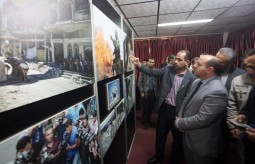 In the Presence of the EU Representative … Press House Opens the First Photo Exhibition “Gaza 51” 