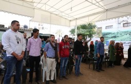 Eyes of Hope Team Organizes an Event about Youth Immigration from Gaza 