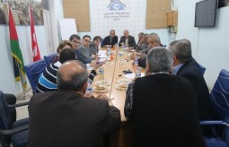 Press House Receives a Meeting between Swiss Delegation and Palestinian Political Factions in Gaza 