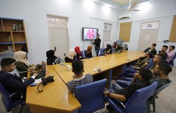 The Media Pioneers Team Concludes a Photography Course at the Press House