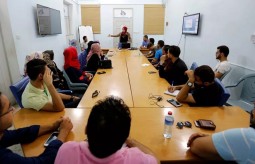 Young Journalists Team Organizes a Media Meeting in Press House