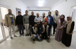 Young Journalists Team Makes a Number of Visits to International Media Agencies Offices in Gaza