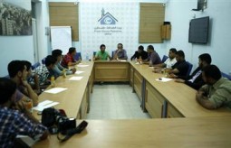 Journalist Finok meets with young journalists in Press House