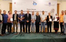 The Press House honors the Winners of its Annual Award for Media Freedom 2019 and awards the Writer Talal Oukal