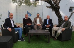 Press House receives a delegation from Gaza University
