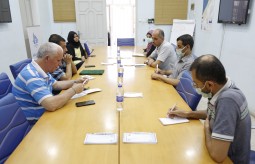 Press House receives a delegation from  Palestine Sports Media Union