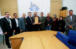 A Group of Jawwal Staff Visits Press House- Palestine 