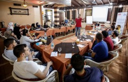 Within Promoting Objective Media  Project In Gaza, Press House Conclude 5 Exchange Meetings