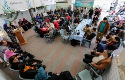 At the Press House… An Initiative for Issuing the 18th March a Special Day For the Palestinian Woman