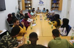 Press House receives the participants of "Bus Almaarefa" Knowledge Bus