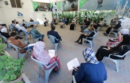 Press House organizes a cultural session on the topic of “The Palestinian Novel and Human Rights”