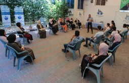 A group of media intellectual holds a workshop on the topic of "Writing Skills and Characteristics of Writer" at Press House