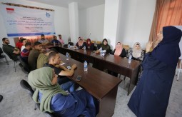 Finishes a Series of Raising-Awareness Sessions in Cooperation with Civil Society Institutions in Gaza Strip