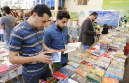 Gaza writers organize a Book Exhibition at the Press House