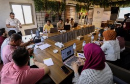 Press House implements a media initiative on the topic of "Verification Tools for Journalists at Newsrooms" in southern of the Gaza Strip