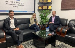 The Representative of Canada to the Palestinian Territories visits the Press House
