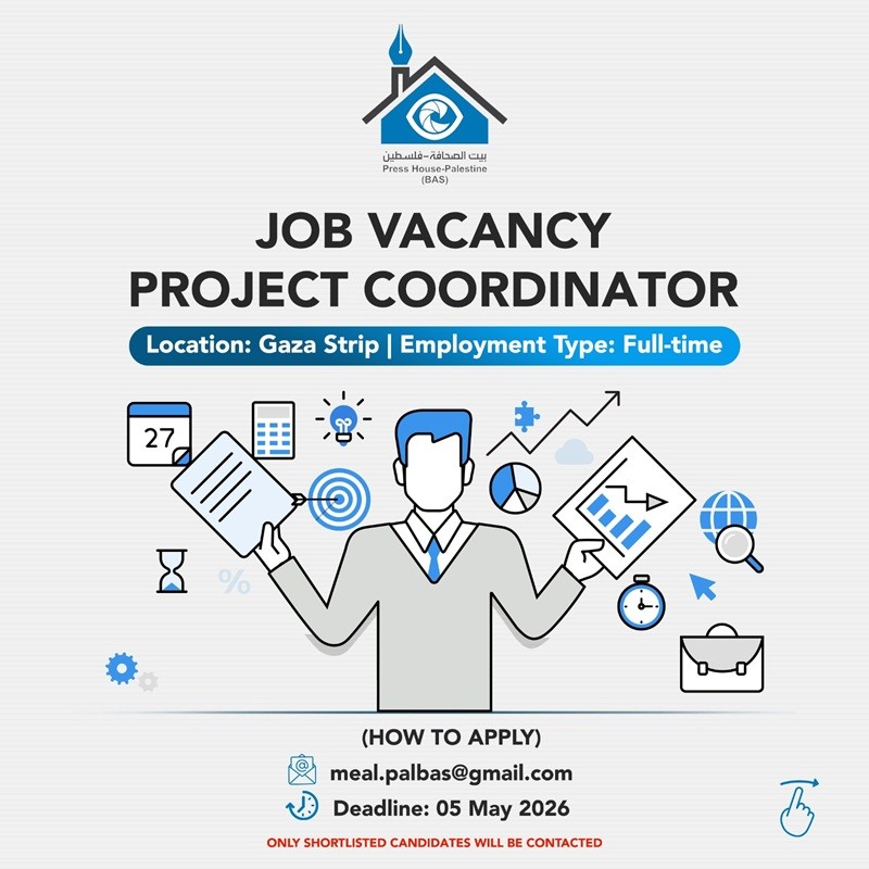 Job Vacancy: Project Coordinator
