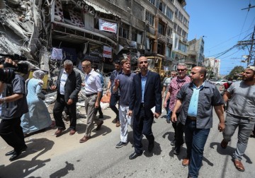 Press House supervising media arrangements for European Union Representative in Palestine visit to Gaza Strip