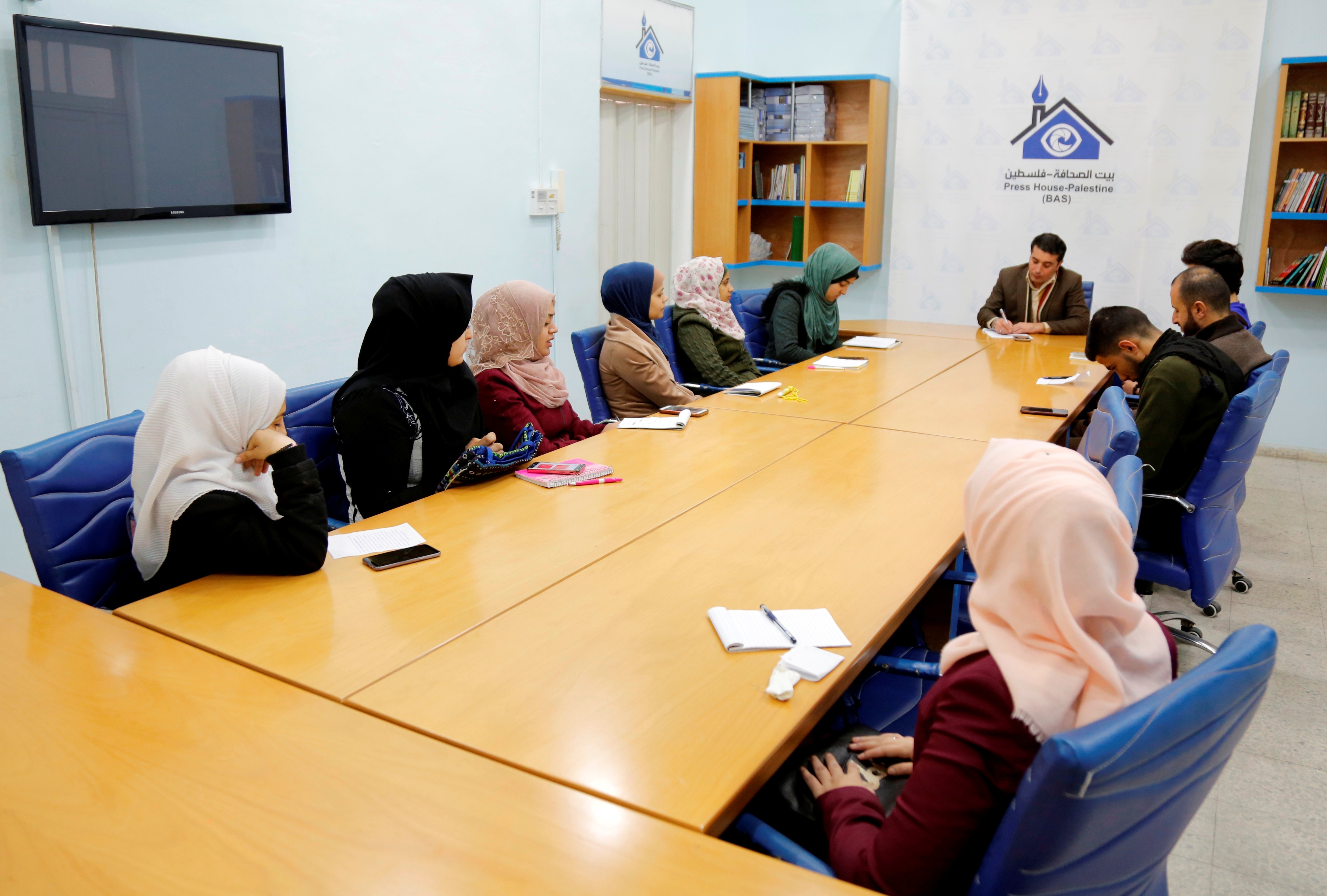 “ Journalists towards Excellence” team concludes a training course at the Press House