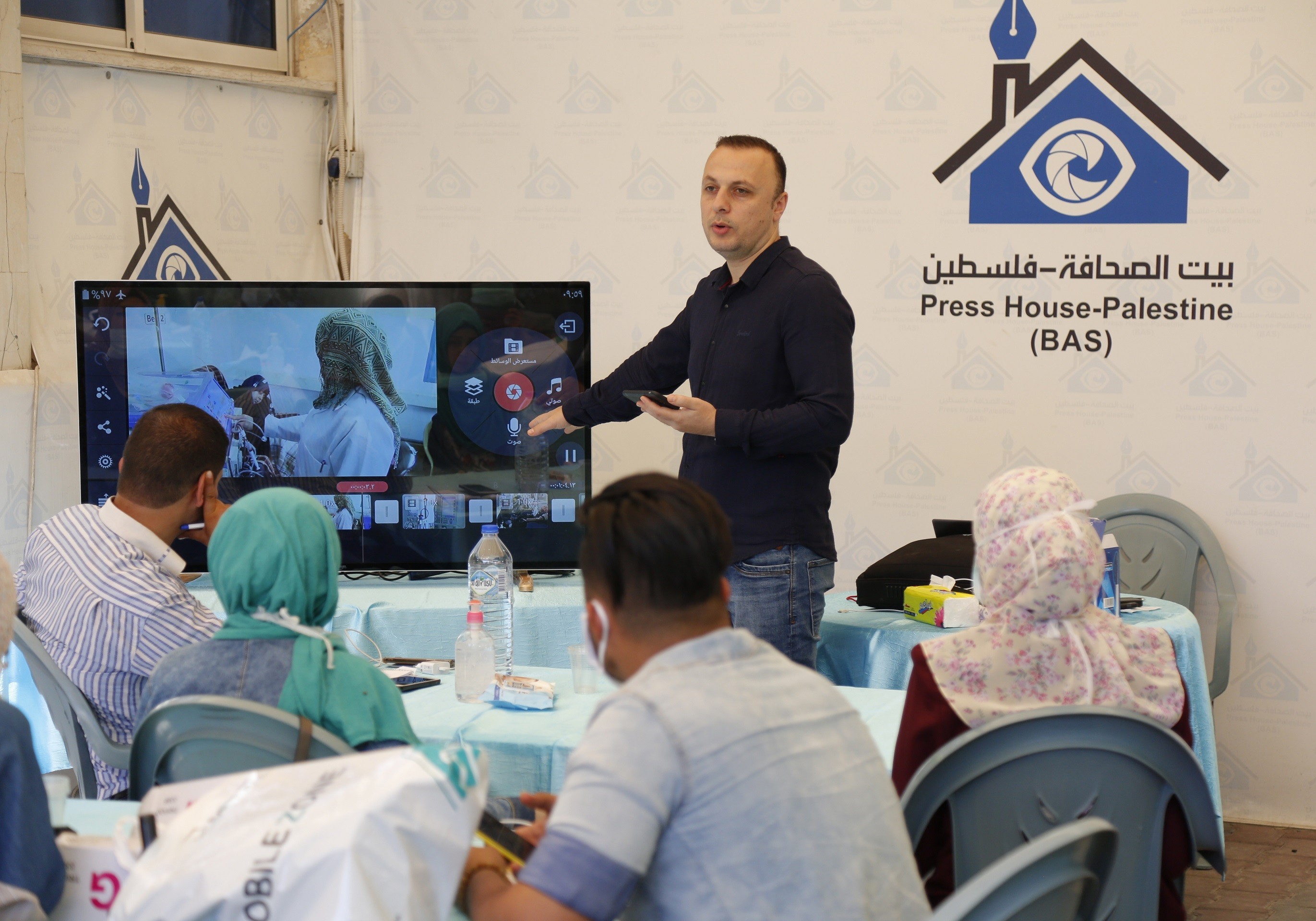 Press House Concluded a Training Course in “Using Smartphones in Media Coverage and Film Making”