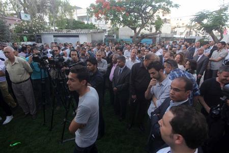 The opening of Press House-Palestine headquarters in Gaza