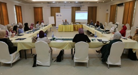 Press House concludes the first training of the training program 'Palestinian Journalists and Politics'