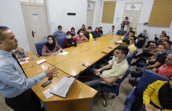  Press House organizes a workshop in cooperation with the Palestinian Ministry of Health in Gaza