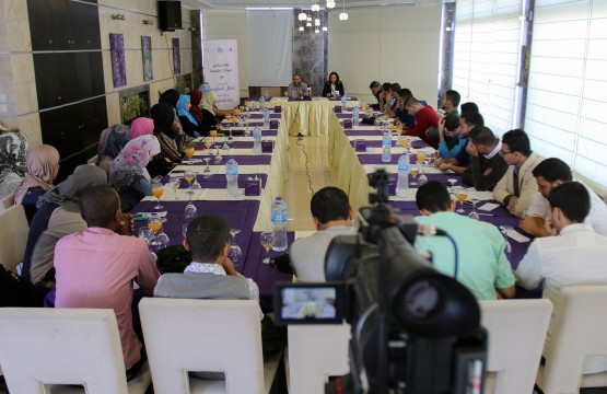 Press House Organize Expertise Exchange Meeting with the Journalists Nedal Al-Moghraby