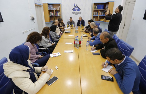 Press House holds a discussion session with Tomas Niklasson, the Acting Head of the European Representative in the West Bank, Gaza and UNRWA