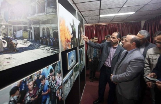 In the Presence of the EU Representative … Press House Opens the First Photo Exhibition “Gaza 51” 