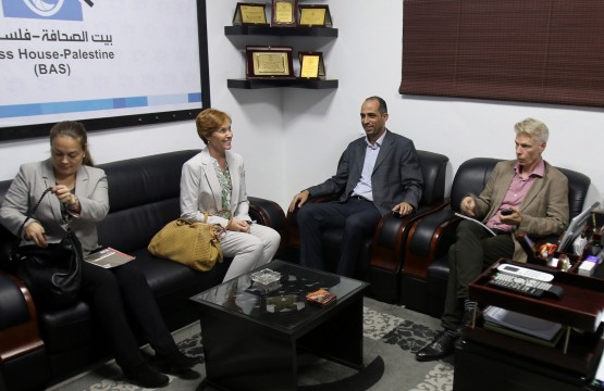 A Norwegian Delegation From Different Organizations Visit Press House