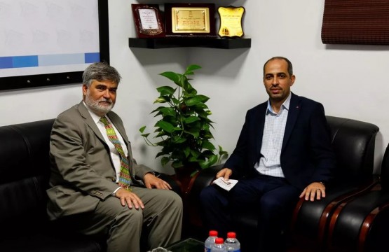 Canada Ambassador for the Palestinian Authority Visits Press House