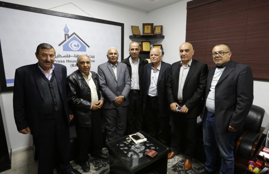 A Delegation from the National Committee for Retired Visits the Press House