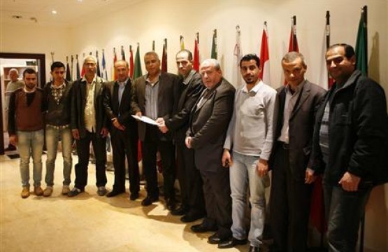 Press House Organizes a Solidarity Visit to The Office of EU Mission 
