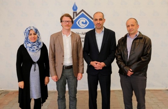 The Press House holds a periodic meeting with the Norwegian Donor
