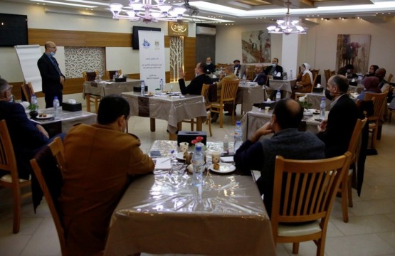 Meeting on "mechanisms to promoting cultural media in media colleges at Gaza Strip”