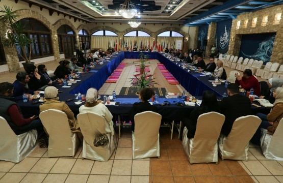 Press House holds a dialogue session with the delegation of EU Head of Missions and Journalists in Gaza