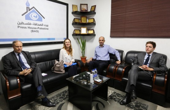 Press House receives a delegation from the French Foreign Ministry
