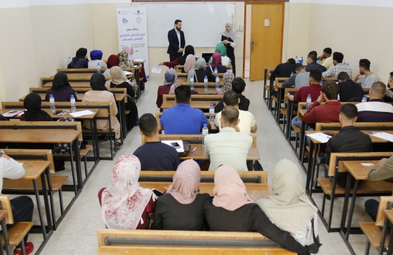 Press House Concludes Workshops on Promoting the Independent Youth Media Discourse in the Palestinian Universities in Gaza