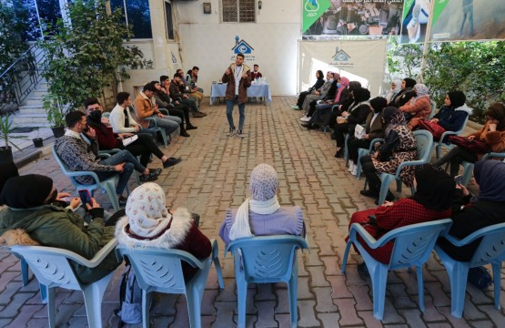 The team of " Future Nurses " holds a first aid course at Press House