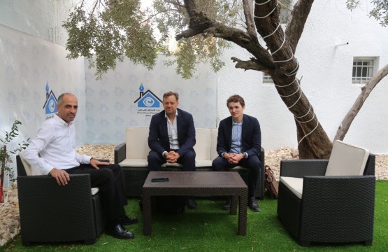 Press House receives a delegation from the Norwegian Representative office in Palestine