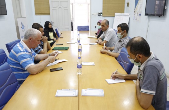 Press House receives a delegation from  Palestine Sports Media Union