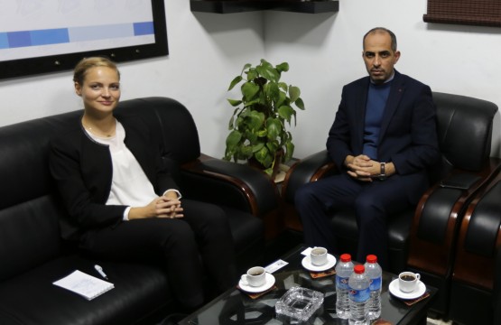 The Spokesperson and First Secretary Cultural and Protocol Affairs of Ramallah Visits the Press House
