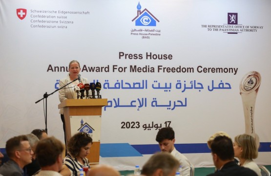 Press House announces the winners of its Annual Award for Media Freedom 2023 and honors the representative of the European Union