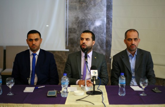 Press House Hold a Meeting Between New Media Youngsters and the Ministry of Interior in Gaza 