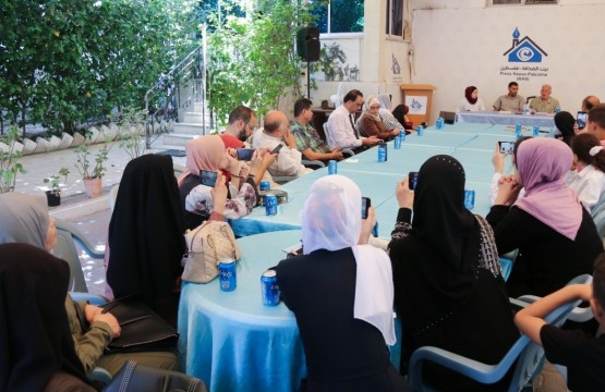 Press House hosts the signing of the novel "Alam Alfuraaq" by the Palestinian writer Walid Nasr